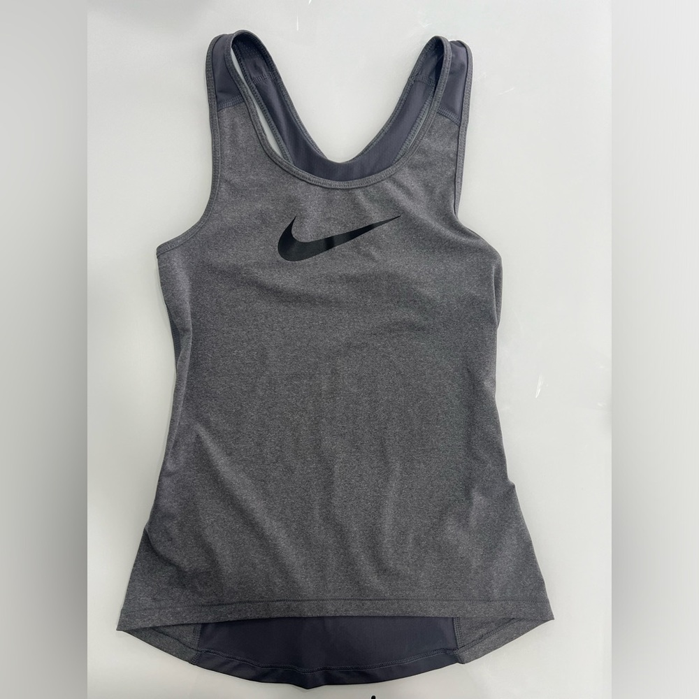 Nike Dri-FIT Gray Tank Top Size Small